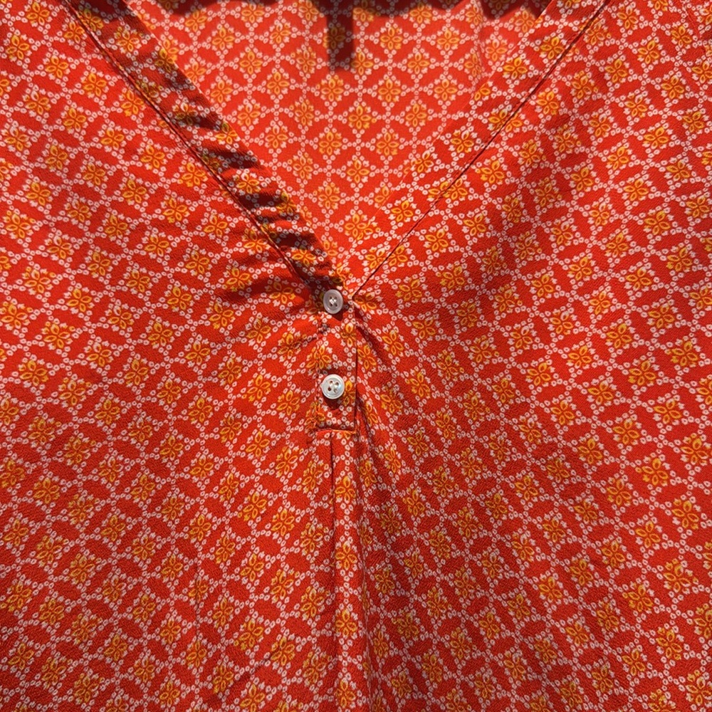 Joie Silk Floral Print Blouse - Picture 3 of 9